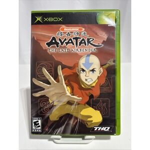 Avatar Last Airbender Microsoft Xbox W/Booklet‎ & Case Tested Works